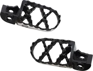 Repose-pieds hybrides - Repose-pied Hybrid acier inoxydable offset arrière 1/2"