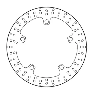 Rotor de freno fijo serie Halo de Moto-Master