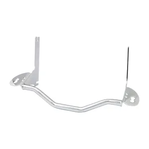 Barra de montaje para foco auxiliar/luz de cruce. Cromo