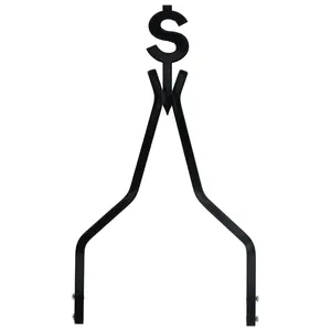 Barra trasera Moneytube de Cycle Visions de 18", negra