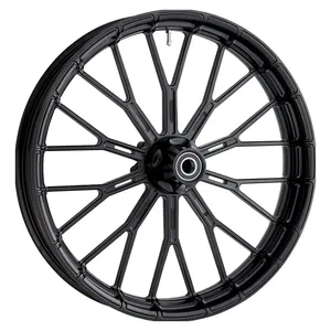 Arlen Ness, llanta Y-Spoke 3.25 x 19. Delantera. Negra