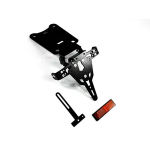 Soporte de matrícula Zieger Pro negro