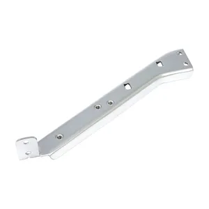 Soporte, para barra de soporte de alforja. Cromado. lado izquierdo