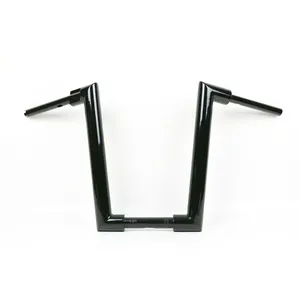 Kodlin, manillar Str8Up de 2" extra alto 43 cm. Negro
