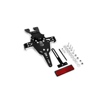 Soporte de matrícula Zieger Pro negro