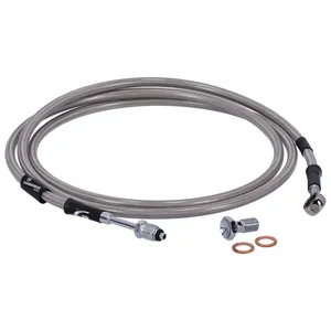 Goodridge kit de línea de embrague hidráulica 69", con recubrimiento transparente