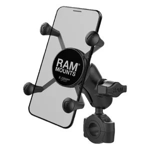 RAM Mounts, Soporte para teléfono X-Grip con base de riel Torque. Teléfono pequeño