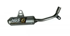 Silenciador 2 tiempos - SSG MX aluminio / tapa de acero