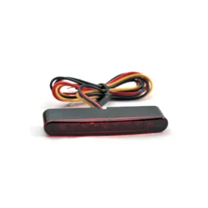 Intermitente trasero mini LED Stripe-run. Lente roja