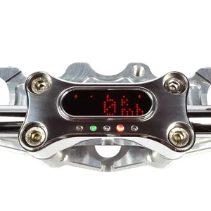 Motogadget, abrazadera superior de manillar MSM. 22mm. Pulido