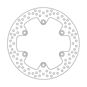 Rotor de freno fijo serie Halo de Moto-Master