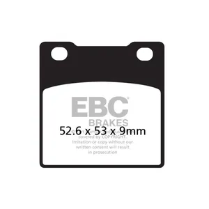 Pastillas de freno sinterizadas EBC Double-H