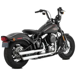 Vance & Hines, silenciadores slip-on dobles Twin Slash de 3". cromado