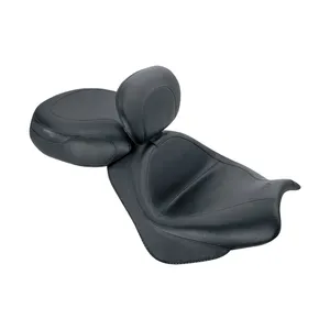 Asiento Mustang 2-p vintage touring negro liso
