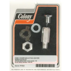 Kit de tornillos y tuercas de cuadro Colony. Cromado