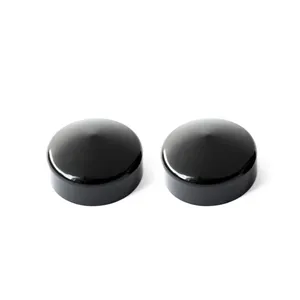 Killer Custom, juego de cubiertas de pernos de tapa de tubo de horquilla. Negro. Pieza 2