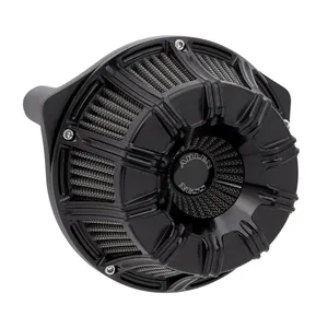 Arlen Ness, kit de filtro de aire invertido '10-Gauge'. Todo negro