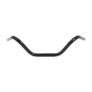 Manillar Buckhorn 1" negro brillante
