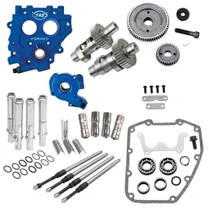 S&S, kit completo de cárter de levas con distribución por engranajes y levas 551GE <span style="color: red;font-size: 0,5em">- PEDIDO ESPECIAL -</span>