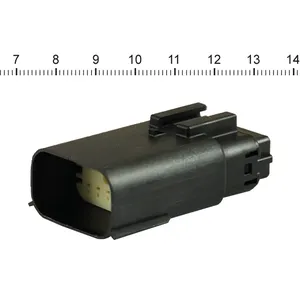 NAMZ, conector Molex MX-150. Negro, hembra, de 12 pines