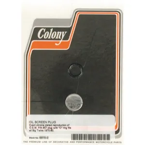 Tapón Colony, filtro de aceite del cárter <span style="color: red;font-size: 0,5em">- PEDIDO ESPECIAL -</span>