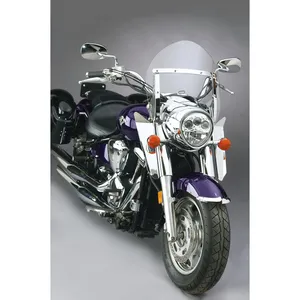 NC SwitchBlade® Parabrisas Quick Release Shorty® Transparente