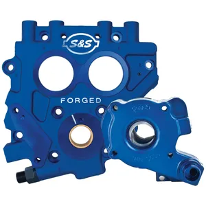 S&S, kit de bomba de aceite TC3 y placa de soporte de árbol de levas para Twin Cam