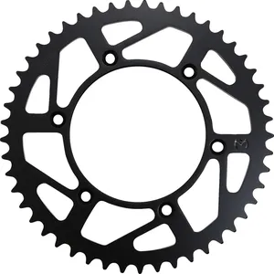 Corona trasera de acero inoxidable para motocicleta