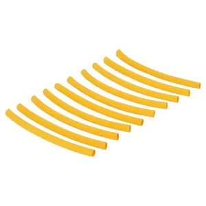 Standard Co., pack de repuesto de tubo termorretráctil. 10x amarillo 12-10G