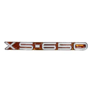 Emblema de carena lateral Yamaha, ámbar