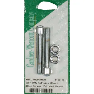 Kit de ajuste de eje, Allen cromado pulido <span style="color: red;font-size: 0,5em">- PEDIDO ESPECIAL -</span>