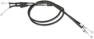 Cable de acelerador negro con funda de vinilo para Harley-Davidson