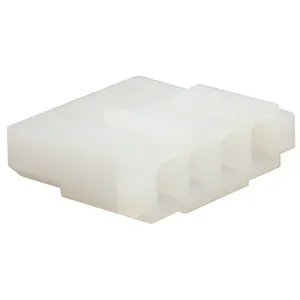NAMZ, conector AMP/TE. Blanco, macho, 4 pines