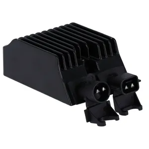 Transpo, regulador/rectificador de voltaje. Negro