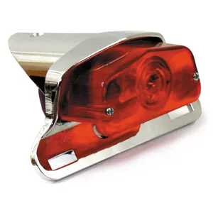Conjunto de luz trasera Lucas. con soporte. Cromado