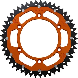 Piñón corona metálico de 14 dientes para transmisión de motocicleta