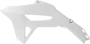Defletores de radiador Powerflow Intake - Aleta traseira RS/CRF branca