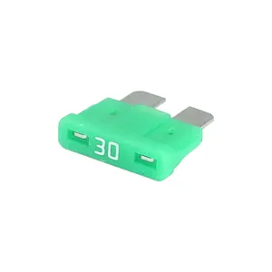 Fusible ATC con indicador LED. Verde, 30A