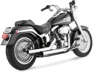 Sistema de escape Straightshots para motocicleta Harley-Davidson