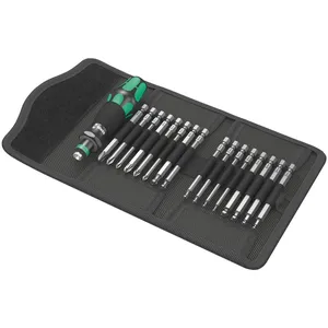 Funda para bits Wera, kit de bits y mango Kraftform Kompakt 66 KK