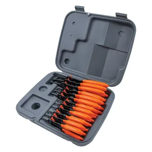 Lang Tools, alicates para anillos de retención int/ext. V-Notch conv. 12-pack