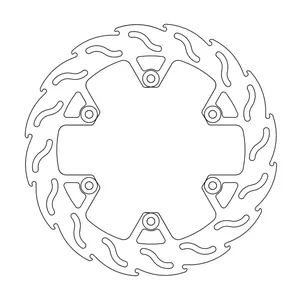Rotor de freno fijo serie Flame de Moto-Master