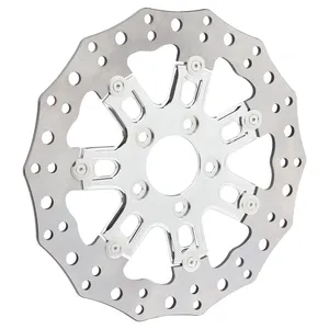 Arlen Ness, disco de freno delantero/posterior de 7 válvulas de 11.8"