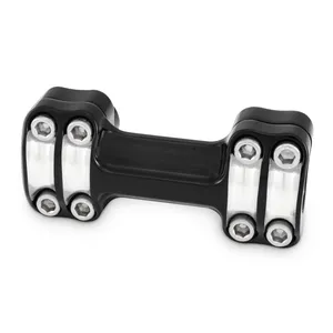 Burly, kit de elevadores Reaper. 1.5" de altura. 8 tornillos, 1 pieza. Negro CM