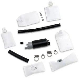 Kit de reconstrucción de bomba de combustible con componentes internos visibles