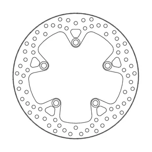 Rotor de freno serie Halo de Moto-Master