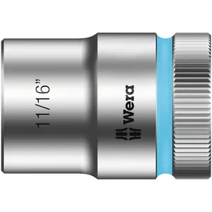 Llave de vaso Wera Zyklop 1/2" - Medidas US 11/16"