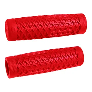 ODI, Vans/Cult, empuñaduras tipo waffle 7/8'' (22mm), Rojo