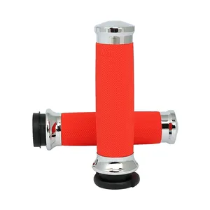 Empuñaduras Avon Custom Contour, cromo/naranja