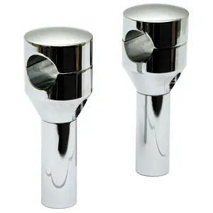 Juego de elevadores para Glide. Elevación de 6". Cromado